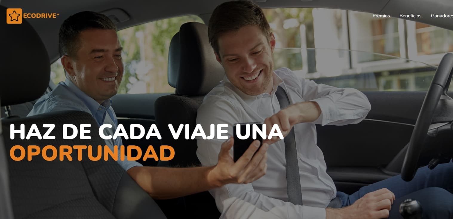 Captura de pantalla del proyecto: EcoDrive+